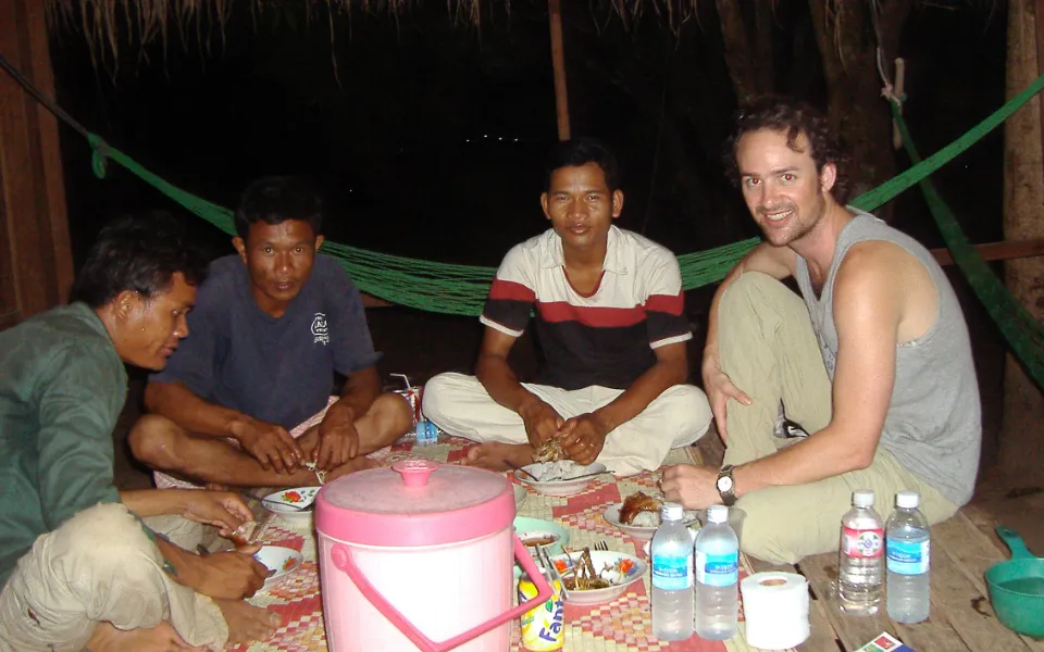 Shane Maloney in Cambodia